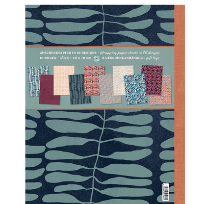 Schöner Schenken | Geschenkpapier Buch | 5 Varianten
