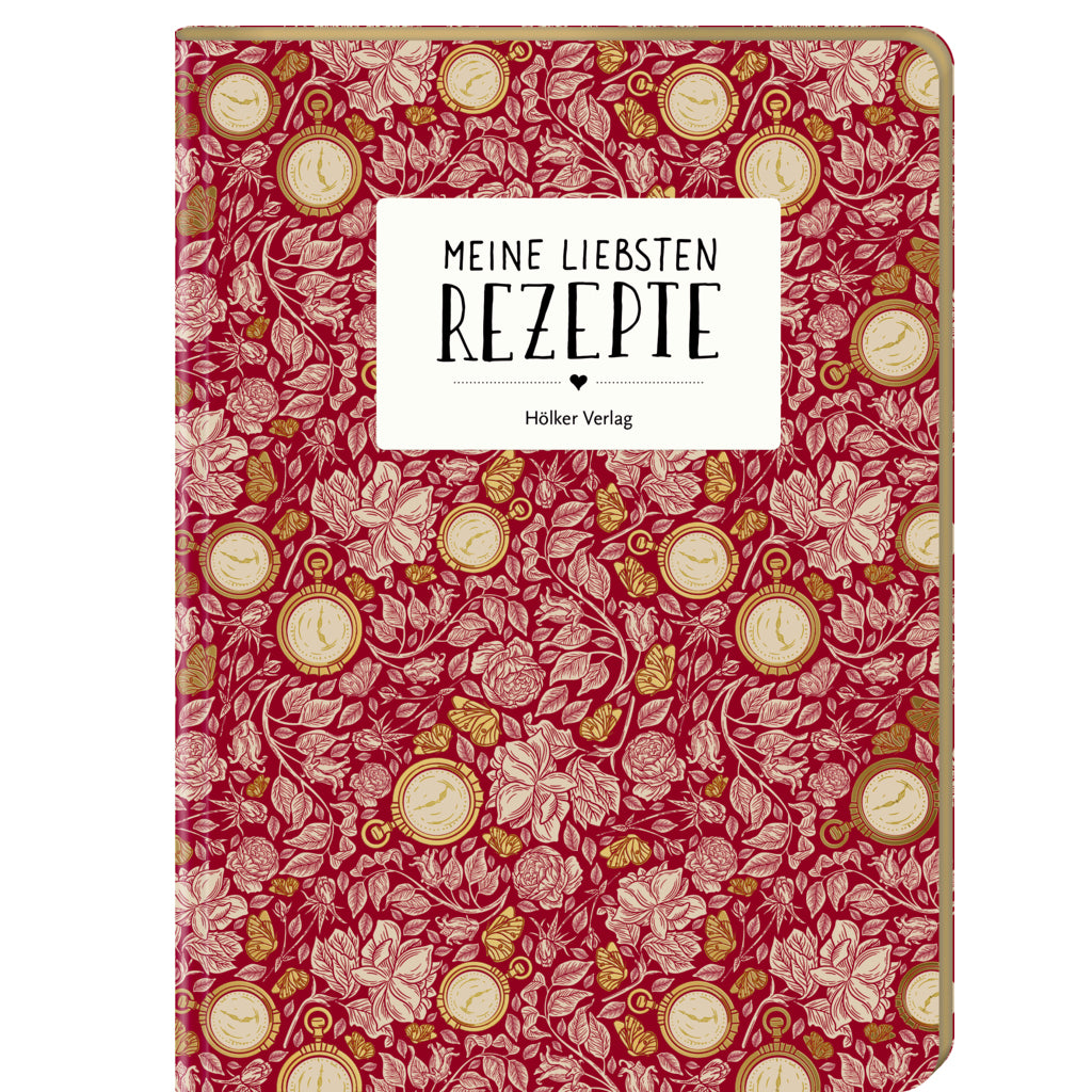 Meine liebsten Rezepte | Hölker Verlag | Einschreibbuch | 3 Varianten