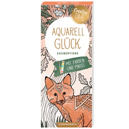 Aquarell Glück Creative Time | Coppenrath | Kreativset | 3 Varianten