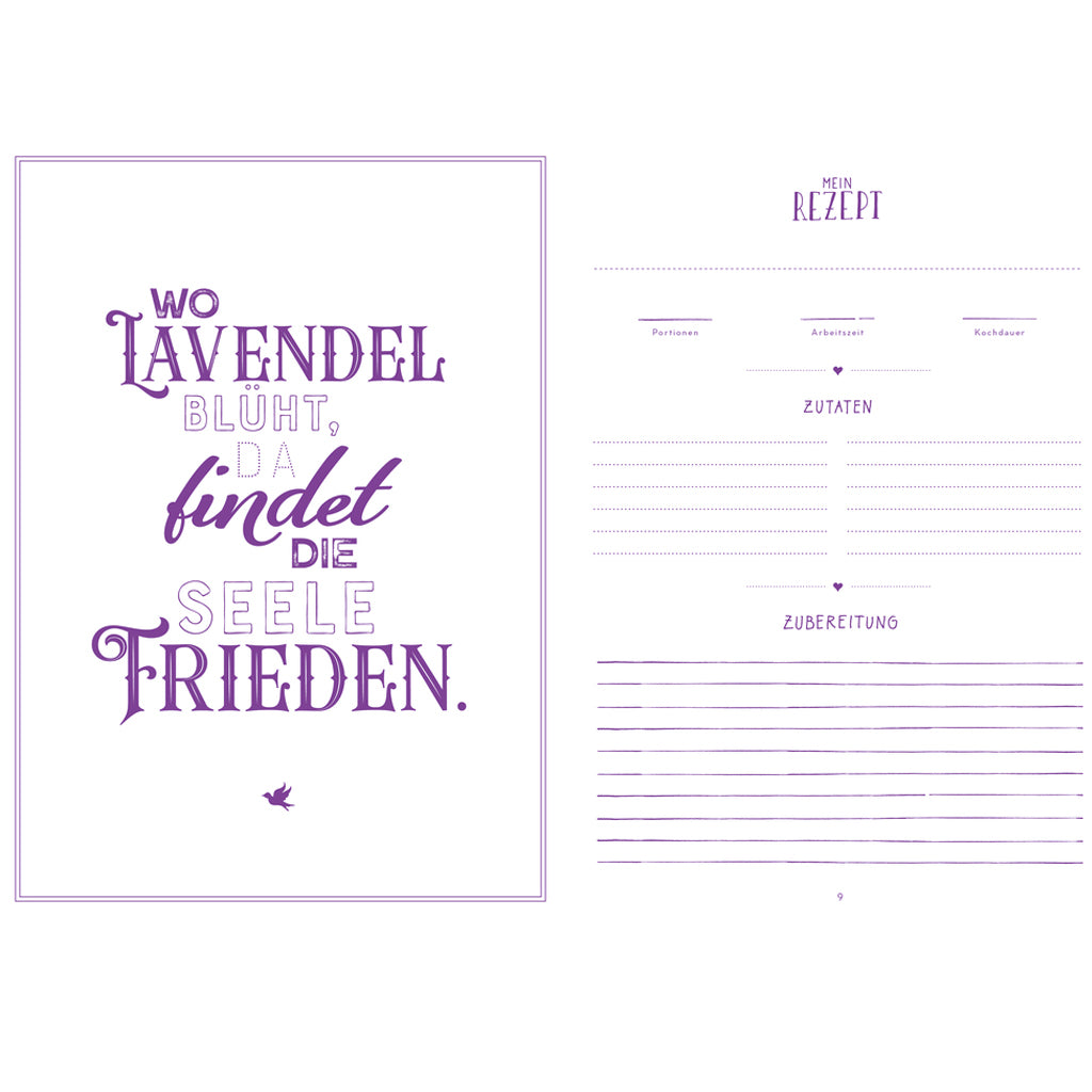 Meine liebsten Rezepte | Hölker Verlag | Einschreibbuch | 3 Varianten