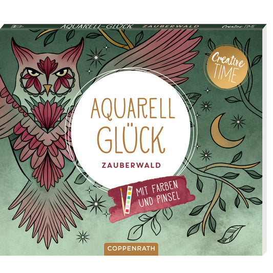 Aquarell Glück - Zauberwald | Coppenrath | Ausmalblock