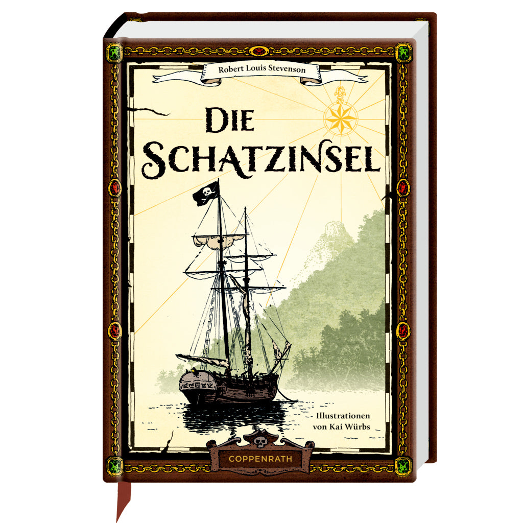 Große Schmuckausgabe - Die Schatzinsel | Coppenrath | Abenteuerroman
