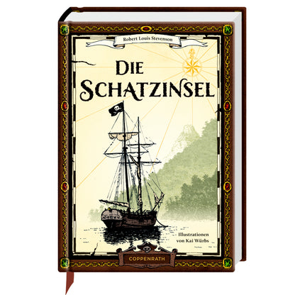 Große Schmuckausgabe - Die Schatzinsel | Coppenrath | Abenteuerroman