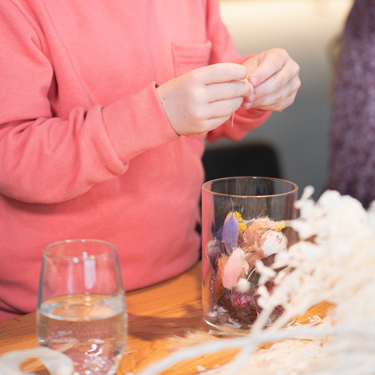 Mini-Magie – Kinderworkshop: Dekogläser befüllen