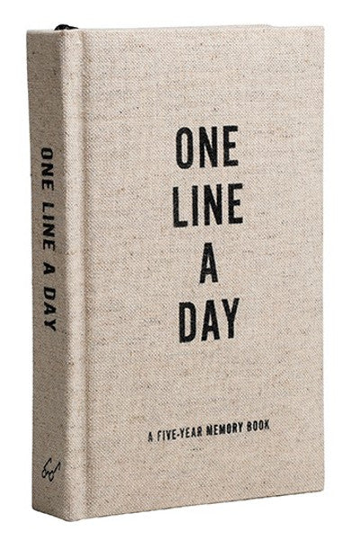 One Line a Day | Chronicle Books | Tagebuch | 5 Varianten