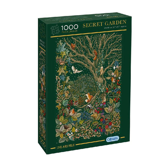 The Art File Secret Garden | Gibsons | Puzzle