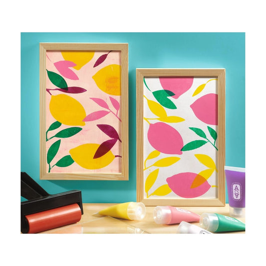 Atelier 46 Gel-Druck Zitronen | Kreativset