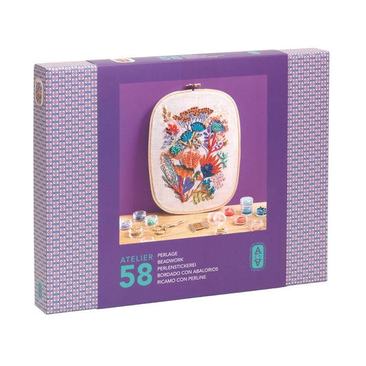 Atelier 58 Perlenstickerei Blumen | Kreativset