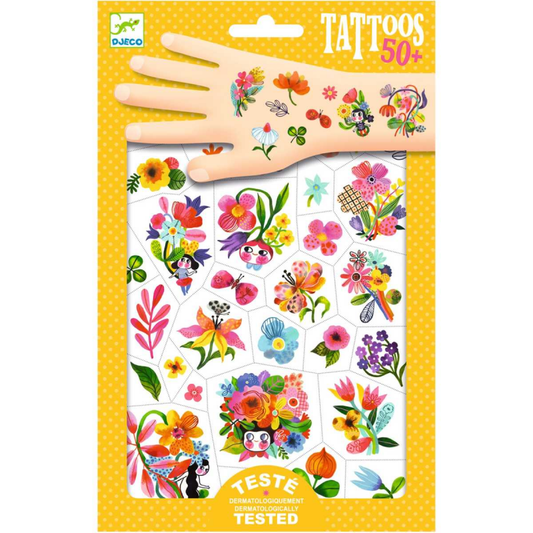 Tattoos Blumenpracht | Djeco | Tattoos-Set