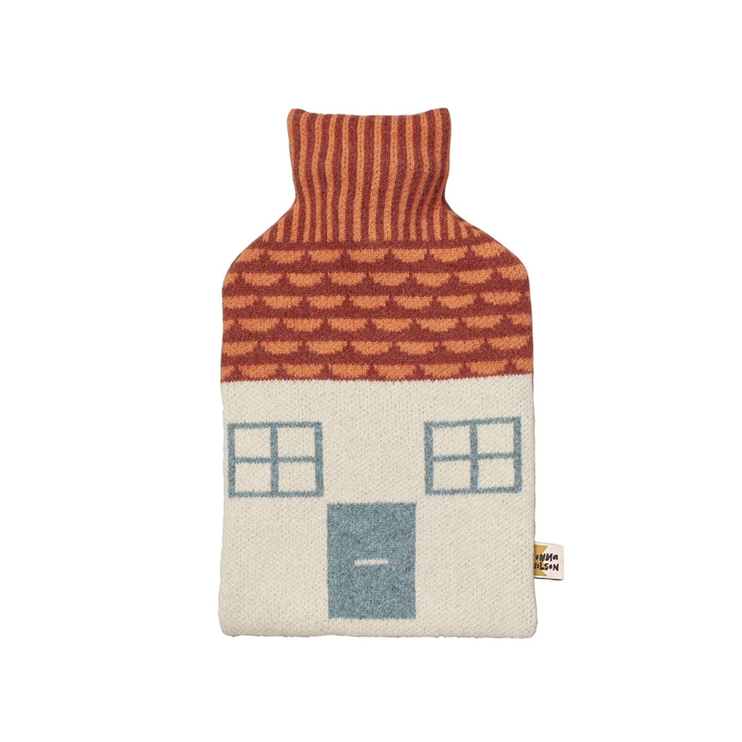 House Hot Water Bottle | Donna Wilson | Wärmflasche mit Lammwollbezug