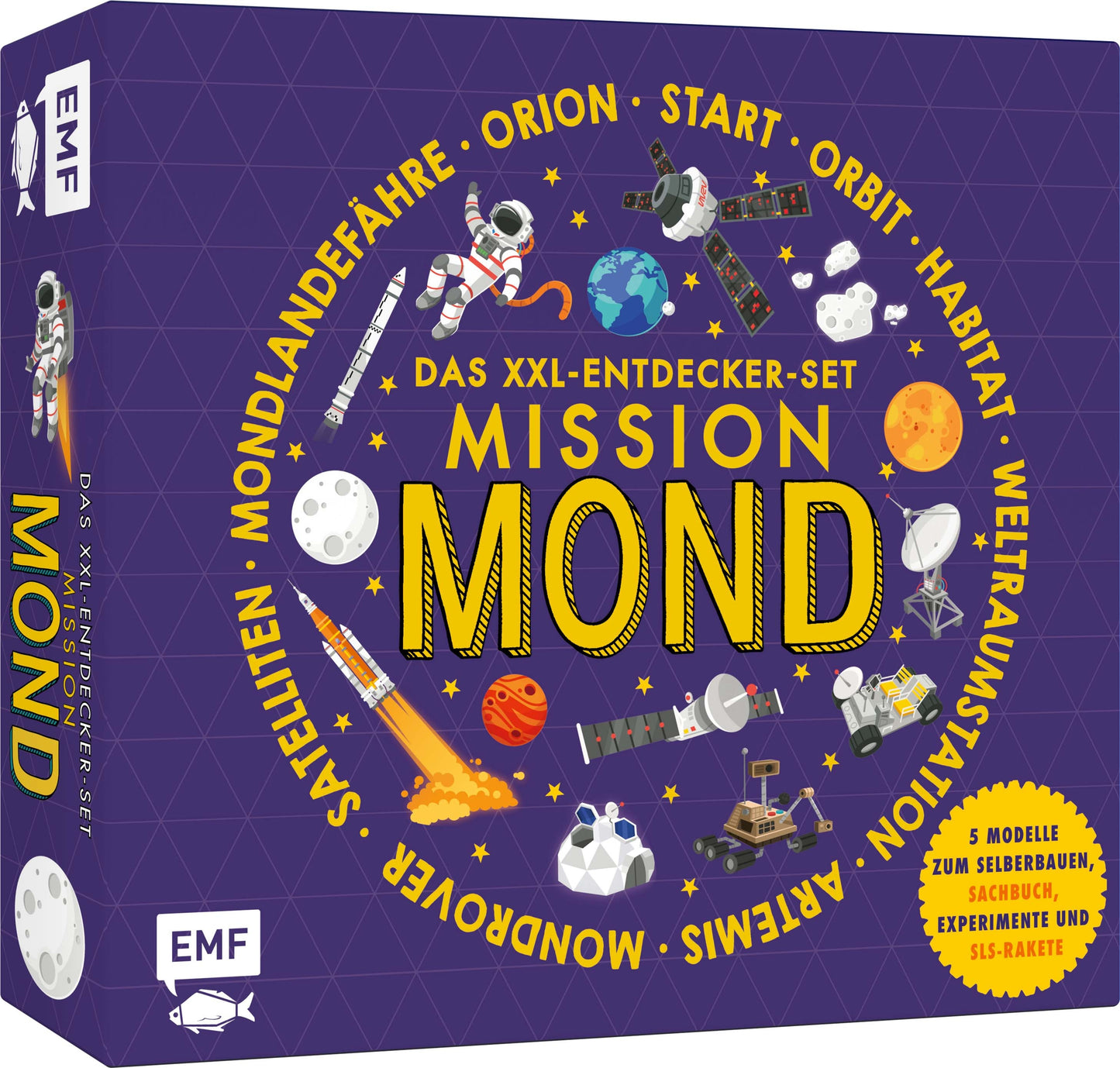 Das XXL Entdecker-Set | Mission Mond | EMF | Experimentierbox