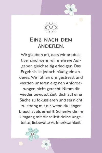 Glücksrituale für Mamas | EMF | Kartenbox