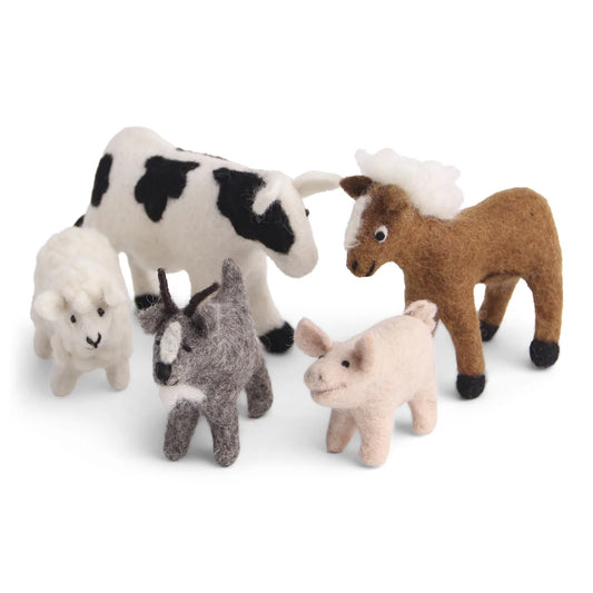 Farm Animals | Filz-Anhänger | 5 Varianten