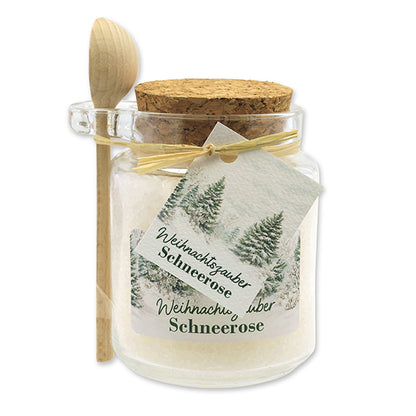 Badesalz 300g im Glas mit Holzlöffel | 2 Varianten