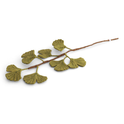 Ginkgo Biloba Branch | Gry & Sif | Filzblume