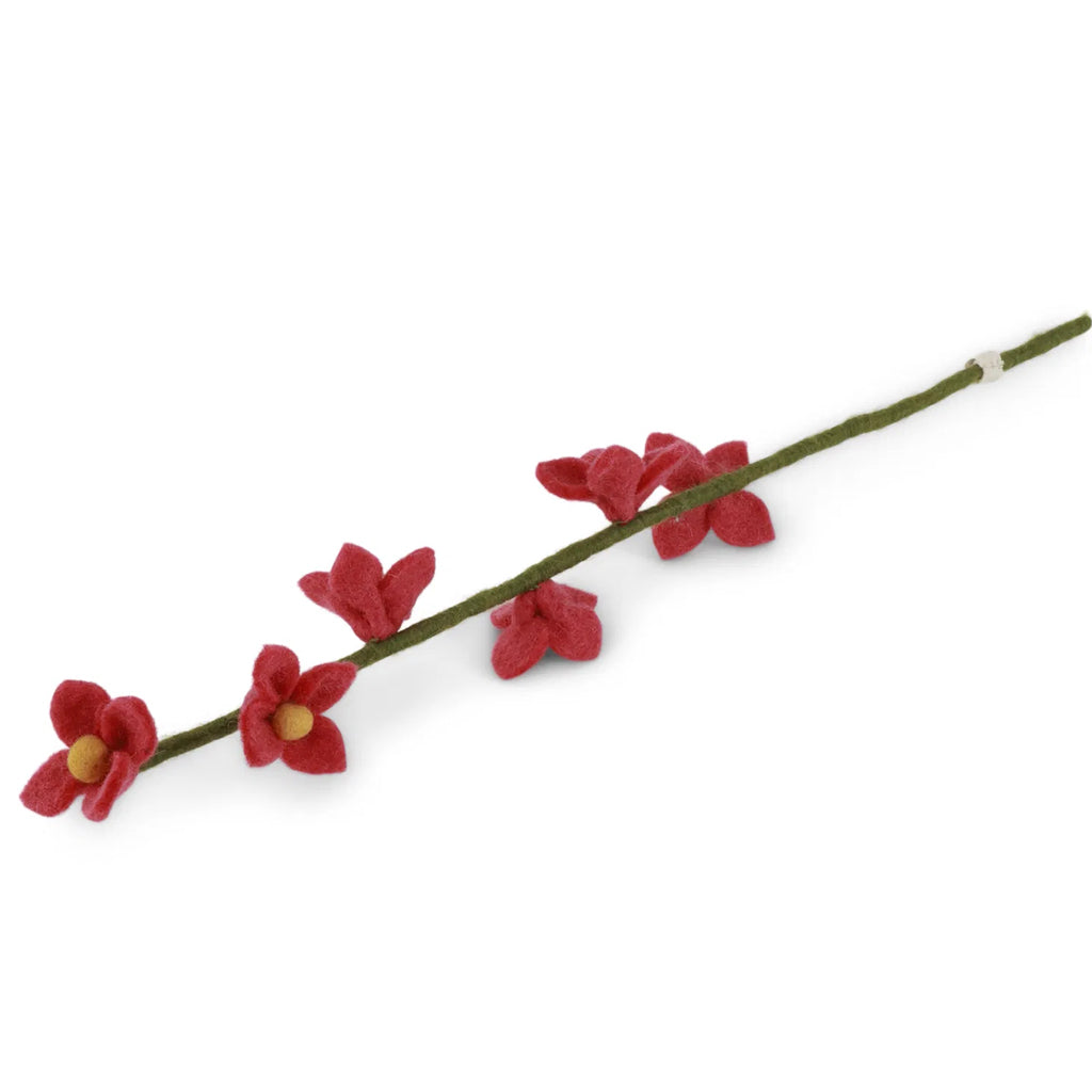 Flowers on Stalk | Gry & Sif | Filzblume | 4 Farben