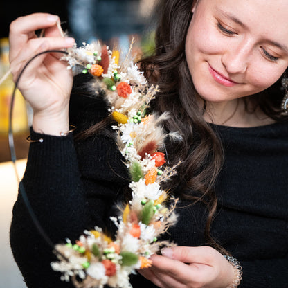Herbstgold | Loop binden im Farbenspiel der Saison