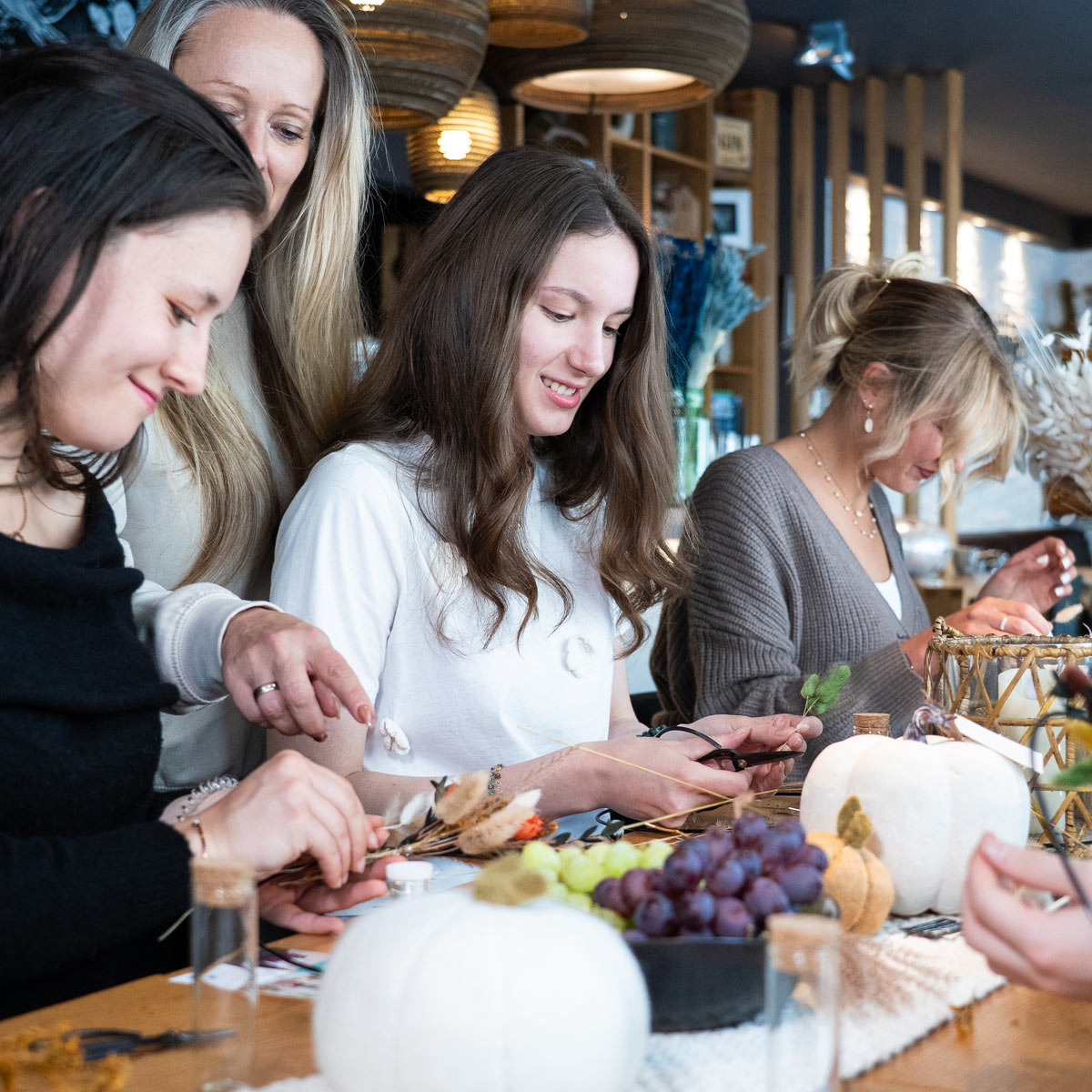 Herbstgold | Loop binden im Farbenspiel der Saison