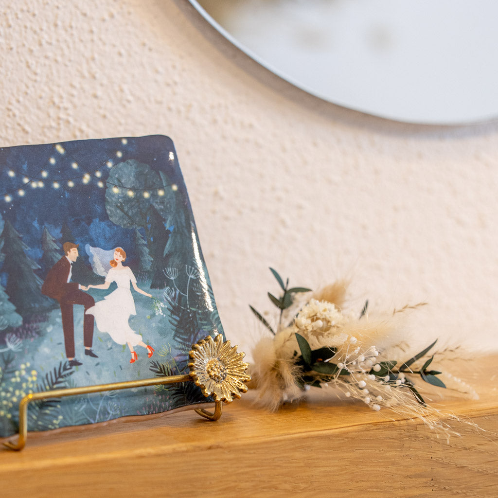 Brautstrauß Lucia | Feder&Konfetti | Hochzeitsfloristik
