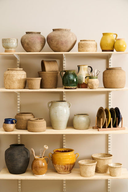 Schale mit Blume mustard | Dekoschale