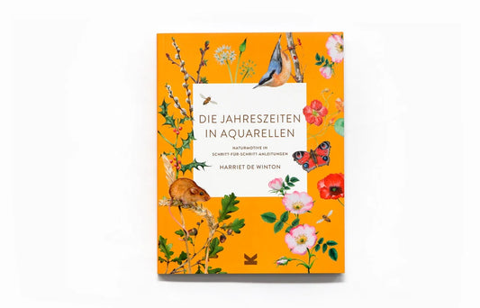 Die Jahreszeiten in Aquarellen | Kreativbuch