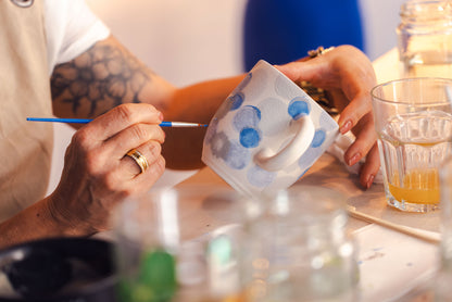 Weihnachtsfeier | Feder&Konfetti | Loop, Flower Cloud oder Keramik Workshop