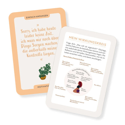 Heute fange ich an | Knesebeck| Motivations- Kartenset