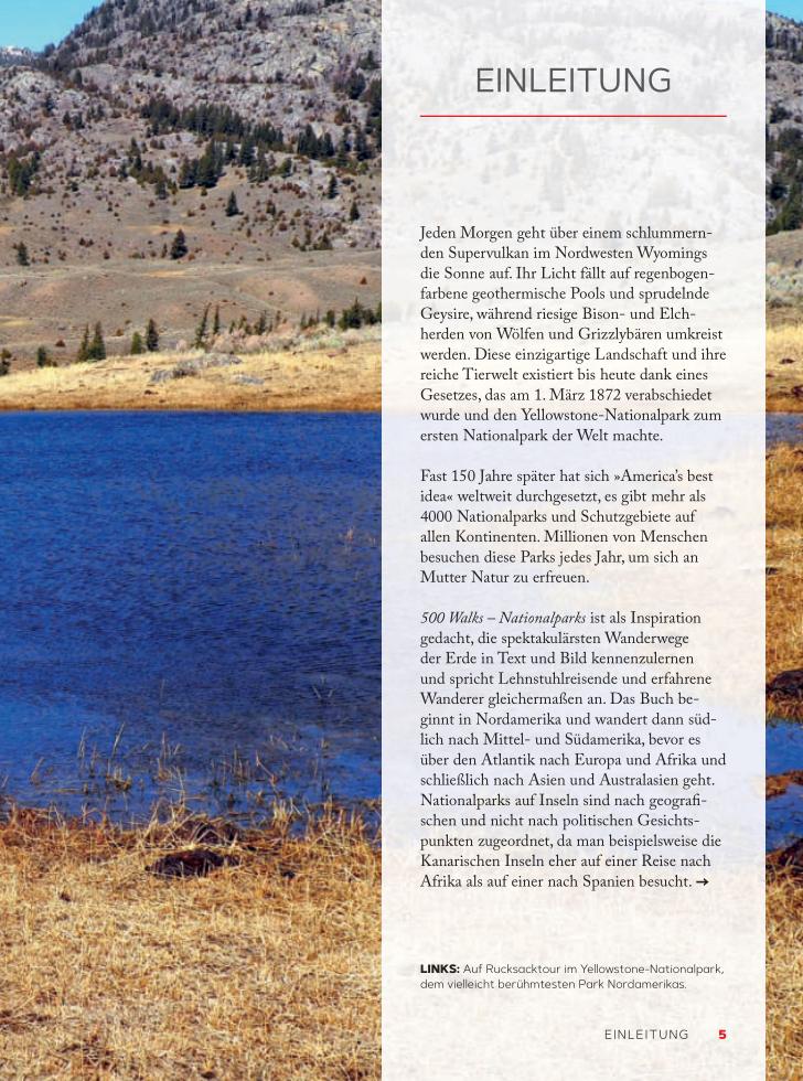 500 Walks – Nationalparks | Reiseführer