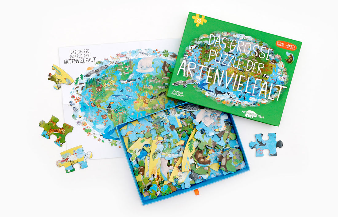 Das große Puzzle der Artenvielfalt | Laurence King | Puzzle