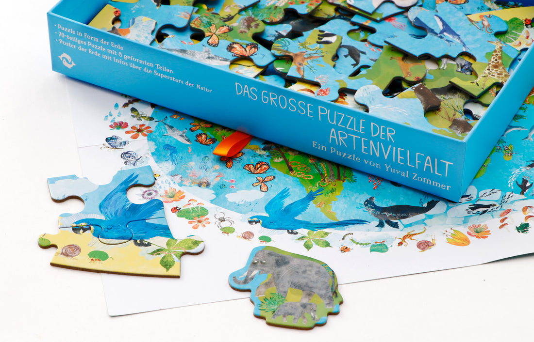 Das große Puzzle der Artenvielfalt | Laurence King | Puzzle