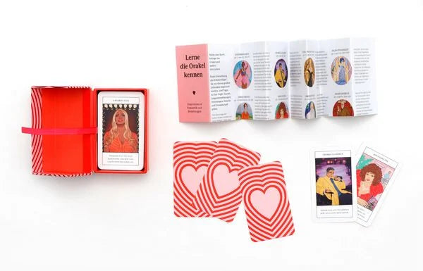 Liebes Orakel Mini | Laurence King | Memo Kartenspiel