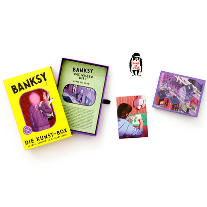 Die Kunst-Box: Banksy | Laurence King | Puzzle