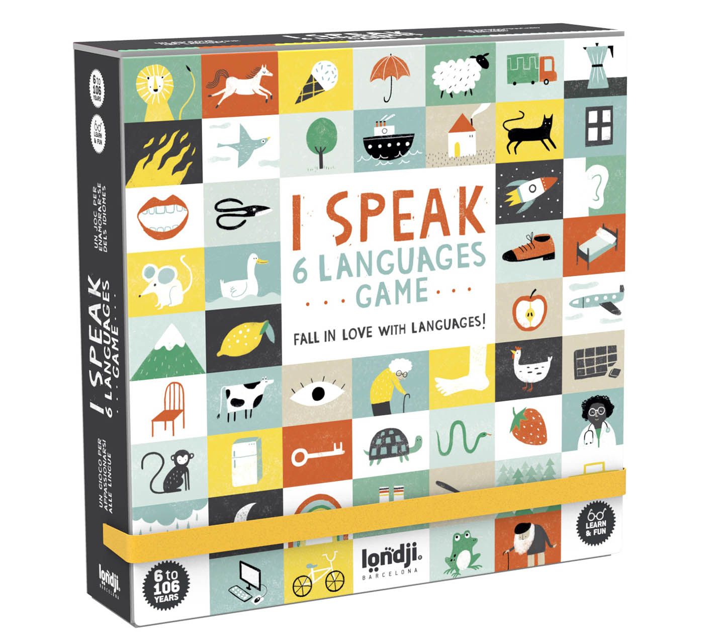 Ich spreche 6 Sprachen | Lernspiel