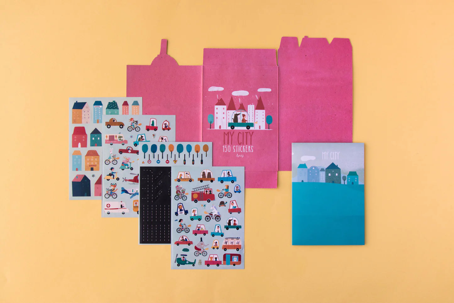 Sticker Set - City | Kreativ-Set