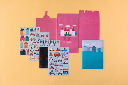 Sticker Set - City | Kreativ-Set