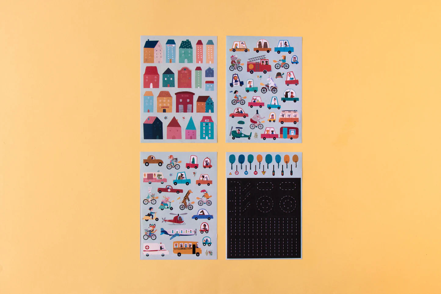 Sticker Set - City | Kreativ-Set