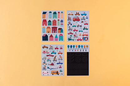 Sticker Set - City | Kreativ-Set