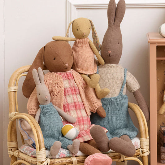 Kaninchen mit Overall | Maileg | Kuscheltier