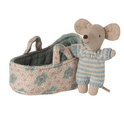 Babymaus in Tragetasche | Maileg | Stofftier | 2 Farben