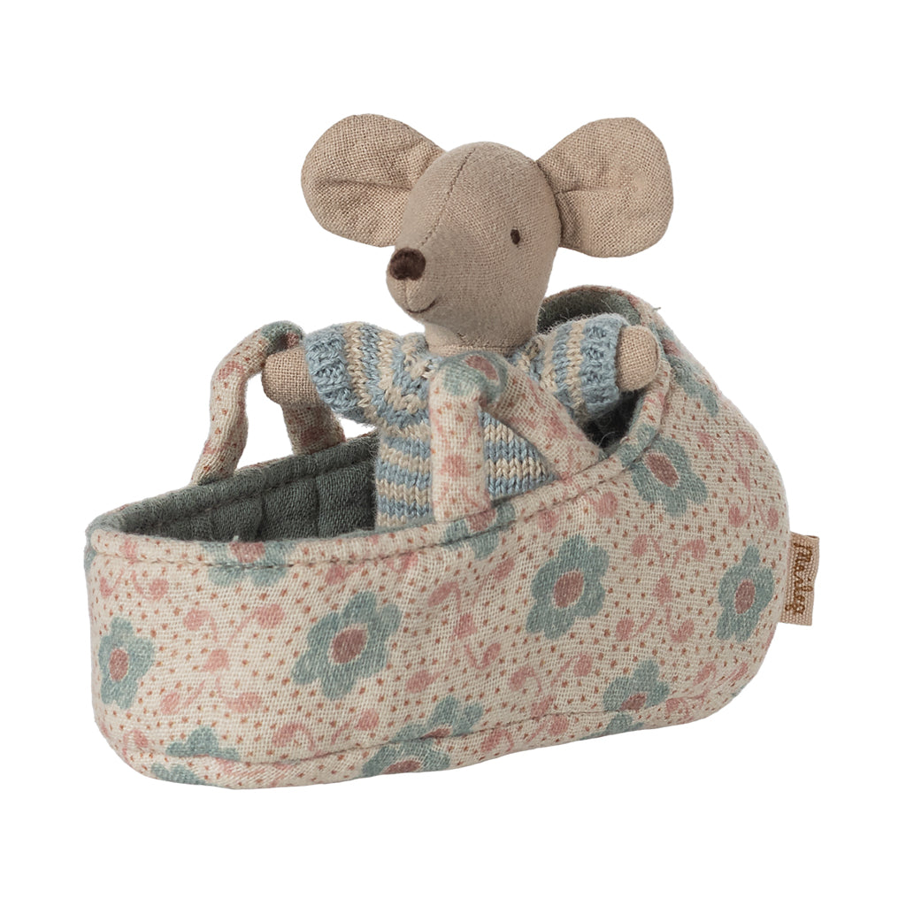 Babymaus in Tragetasche | Maileg | Stofftier | 2 Farben