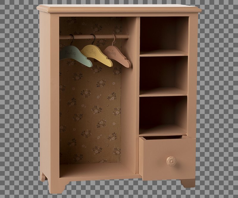 Kleiderschrank | Dunkle Powder | Maileg Zubehör