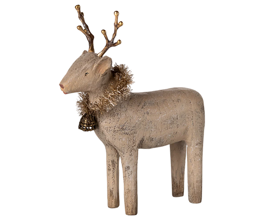 Rentier aus Holz klein | Dekoration