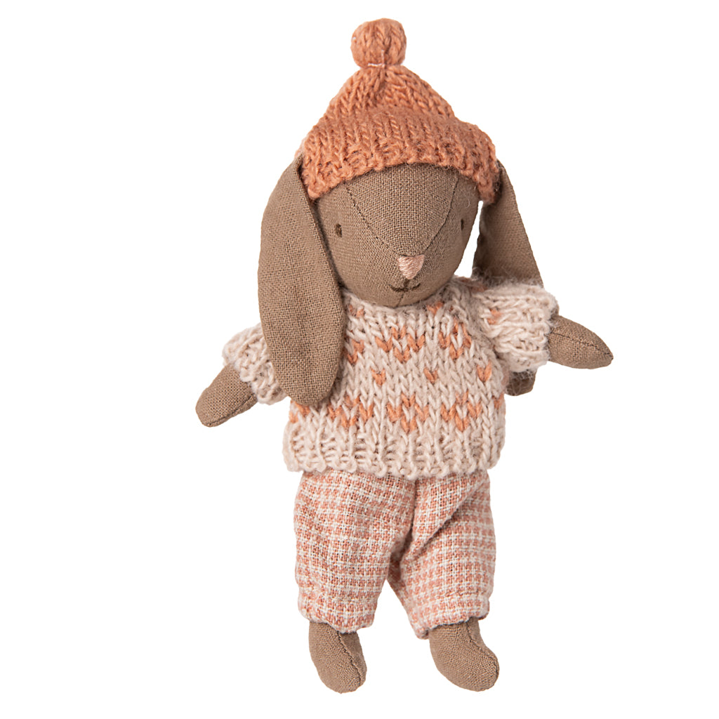 Winterhase mit Mütze | Maileg | Kuscheltier | 2 Farben