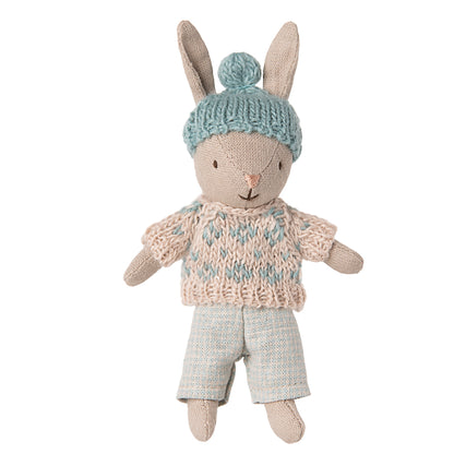 Winterhase mit Mütze | Maileg | Kuscheltier | 2 Farben