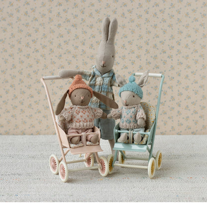 Winterhase mit Mütze | Maileg | Kuscheltier | 2 Farben