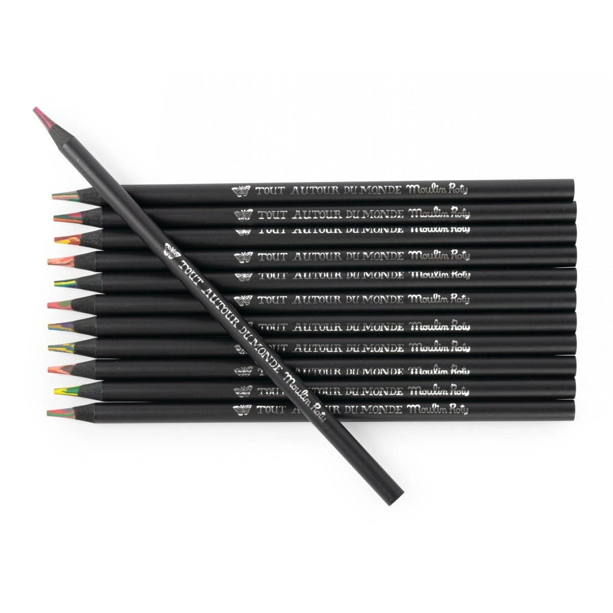 12 mehrfarbige Buntstifte | Stifte‑Set