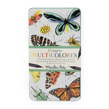 12 mehrfarbige Buntstifte | Stifte‑Set