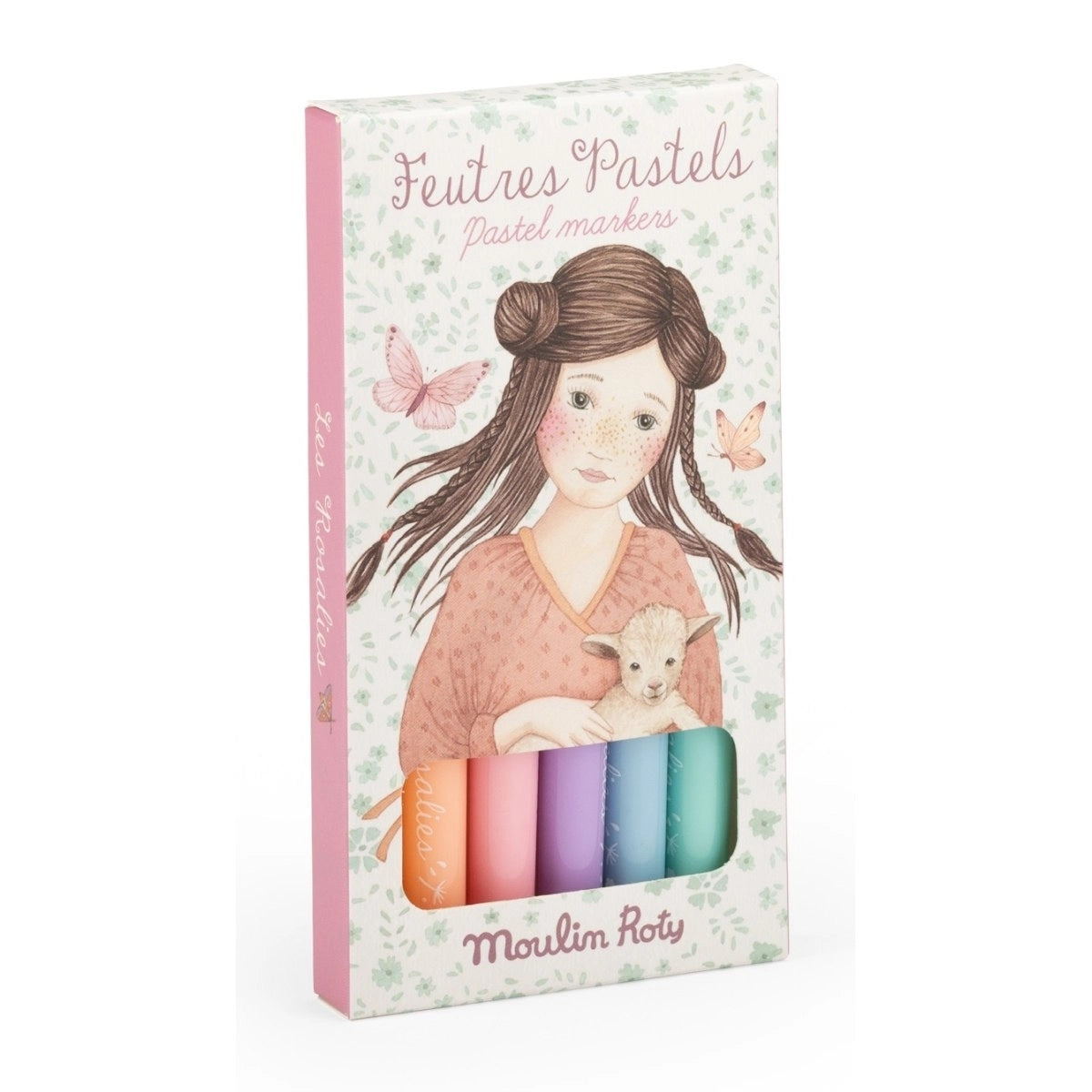 Rosalies 6 Pastell-Filzstifte | Stifte‑Set