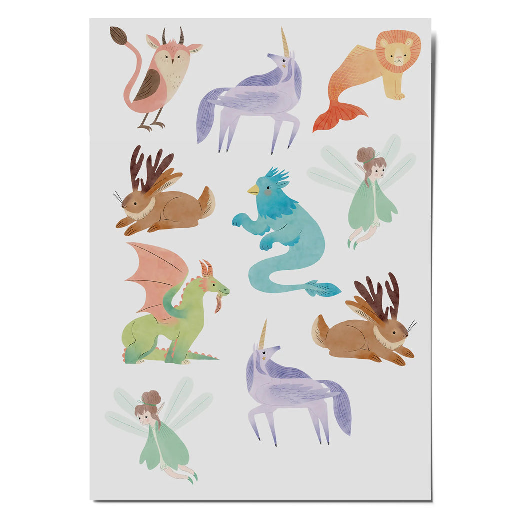 Kindertattoos Tiere | nuukk | 21 Varianten