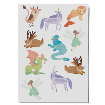 Kindertattoos Tiere | nuukk | 21 Varianten